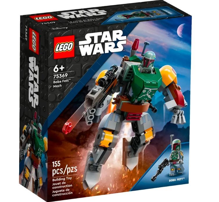 LEGO Star Wars 75369 Boba Fett Mech 75369 (5702017462837) LEGO konstruktors