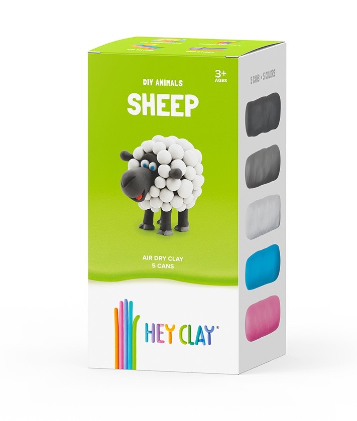 Plastic mass Hey Clay Sheep HCLMN005CEE (5904754602679) bērnu rotaļlieta