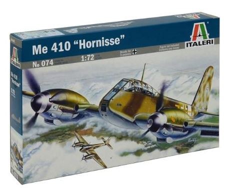 Plastic model Messerschmitt ME 410 Hornisse 074 (8001283000741) Rotaļu auto un modeļi