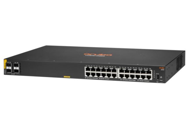 Aruba 6000 24G Class4 PoE 4SFP 370W Switch - Switch - managed - 24 x 10/100/1... Rūteris