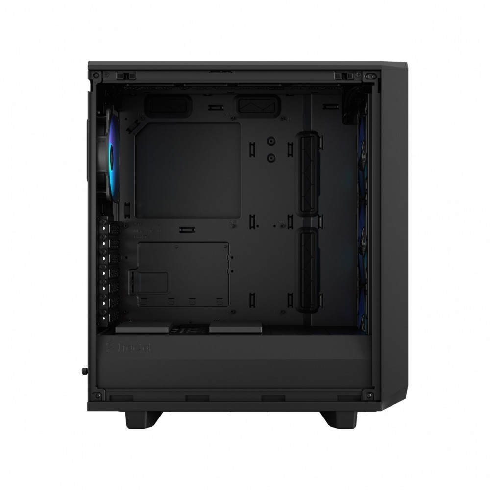 Fractal Design Meshify 2 Compact RGB  Black TG Light Tint, Mid-Tower, Power supply included No Datora korpuss