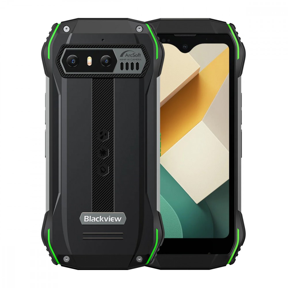 Blackview N6000 8/256GB Green Smartphone Mobilais Telefons