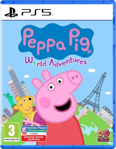 Game PlayStation 5 Peppa Pig World Adventures spēļu konsoles gampad