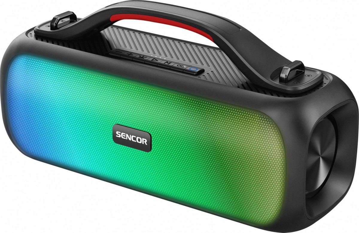 Speaker bluetooth with radio SSS 3100 KIDS 60W, LED panel SSS 3100 KIDS (8590669333929) pārnēsājamais skaļrunis