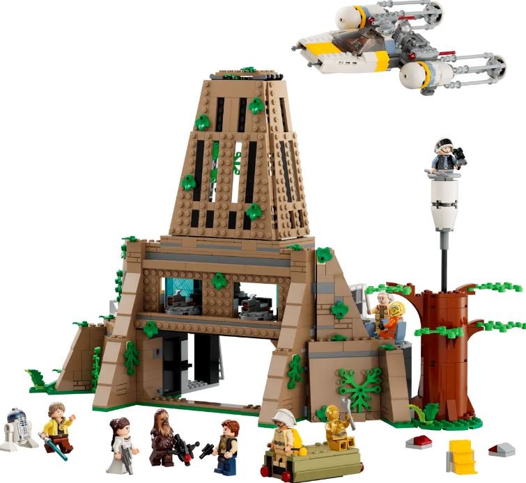 LEGO Star Wars 75365 Yavin 4 Rebel Base 75365 (5702017421469) LEGO konstruktors