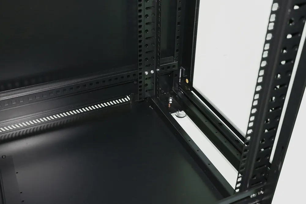 EXTRALINK 27U 800mm floor cabinet black Serveru aksesuāri