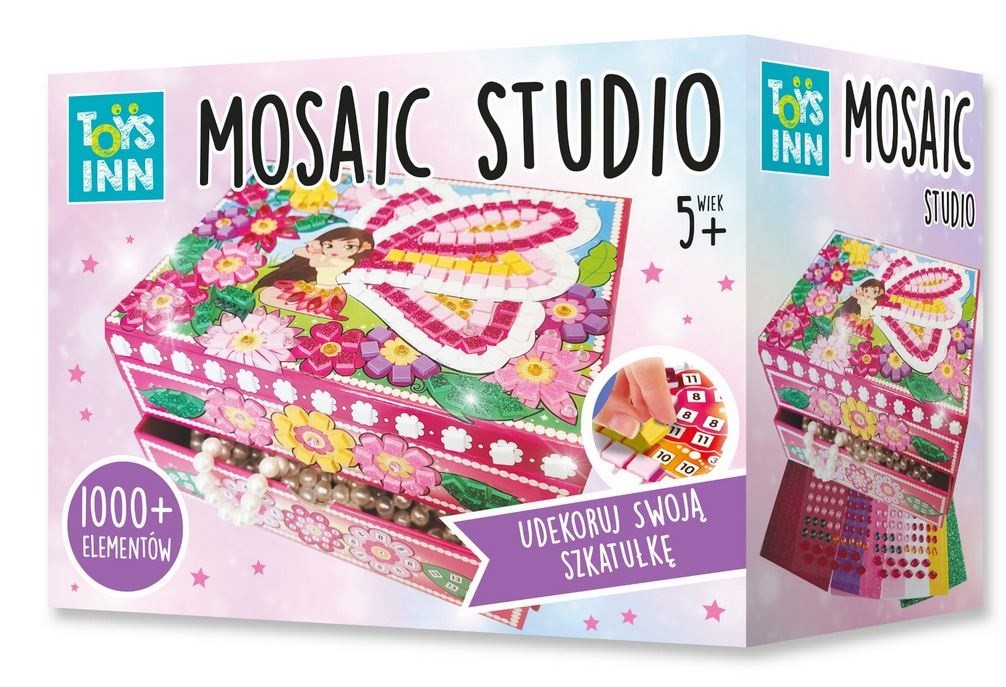 Creative set Mosaic box, Fairy galda spēle