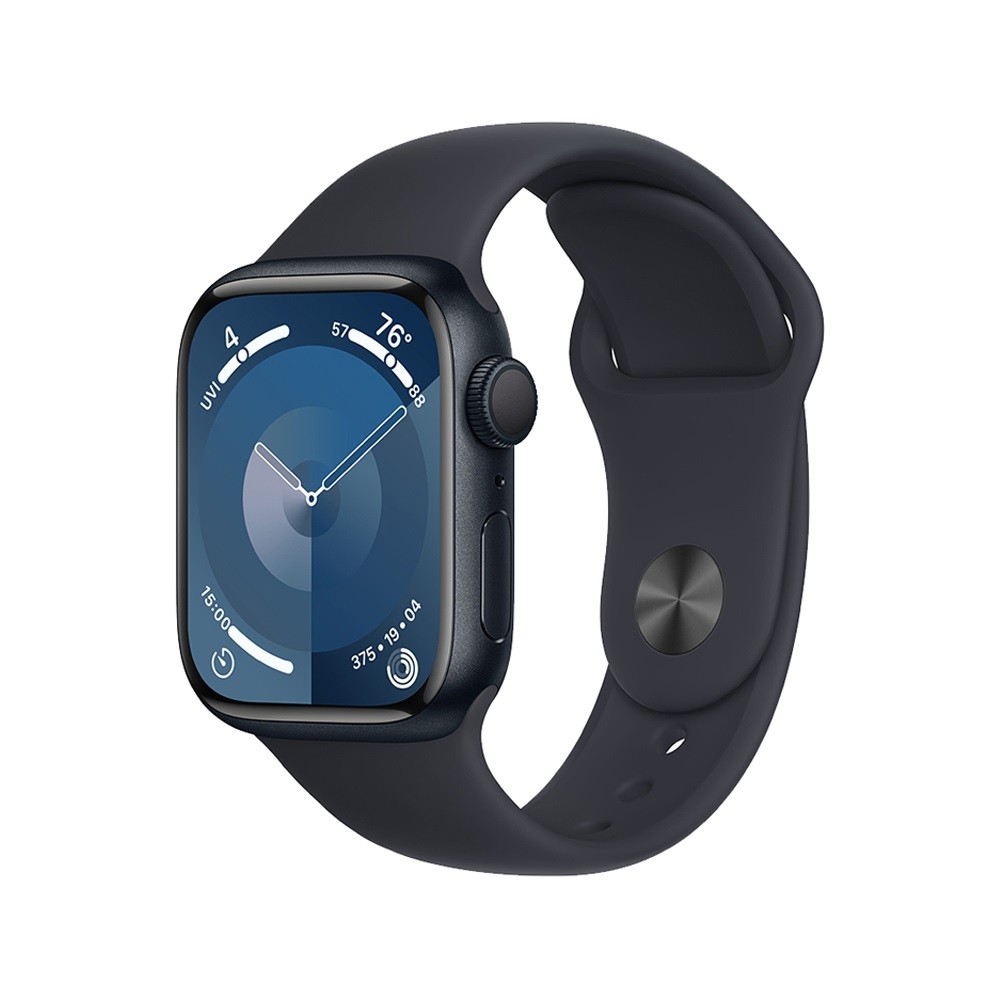 Watch Series 9 GPS 45mm Midnight Aluminium Case with Midnight Sport Band - M/L Viedais pulkstenis, smartwatch
