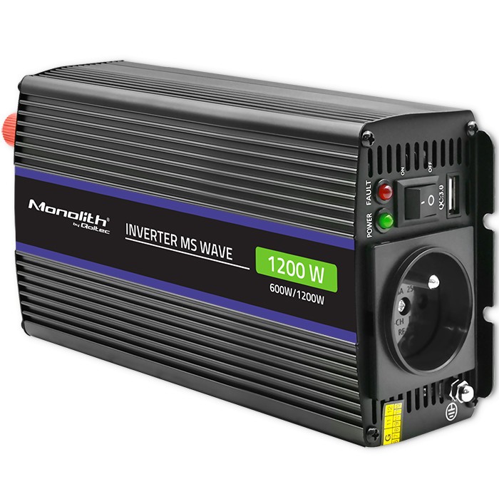 Voltage converter 600W,1200W MS Wave Strāvas pārveidotājs, Power Inverter