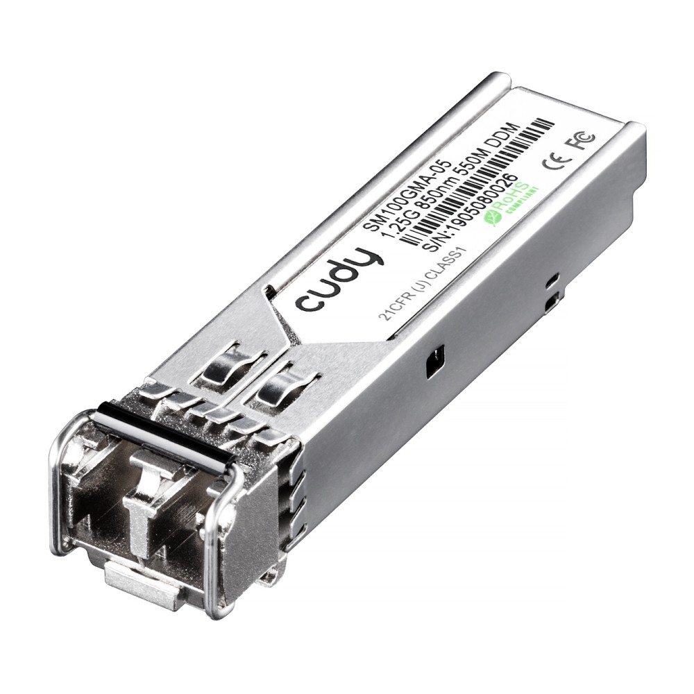 SFP Module SM100GMA-05 850nm MM 0.5Km datortīklu aksesuārs