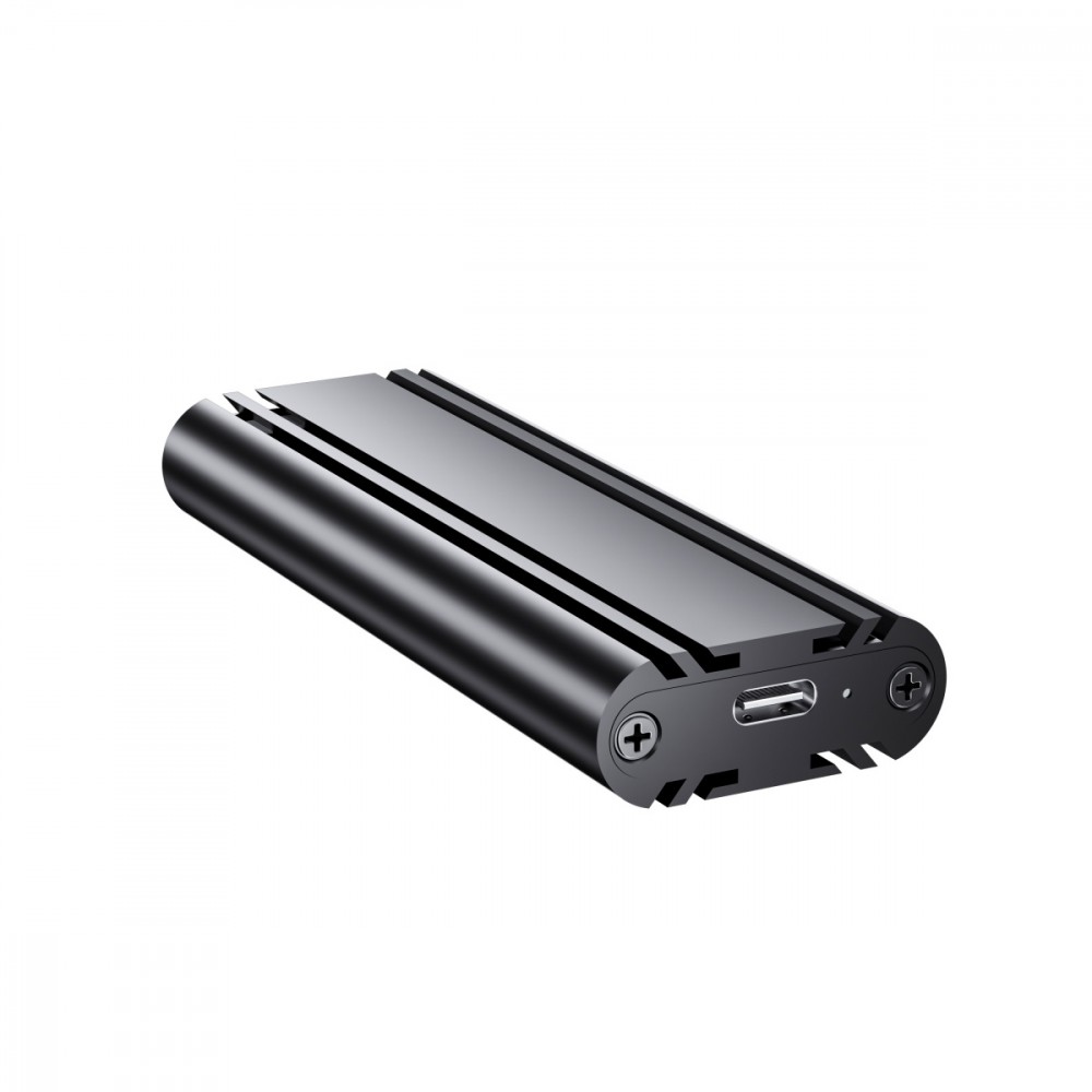 iBox HD-07 M.2 NVMe SDD enclosure Black cietā diska korpuss