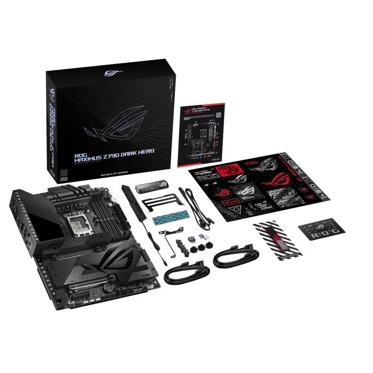 Motherboard ROG MAXIMUS Z790 DARK HERO s1700 4DDR5 ATX pamatplate, mātesplate