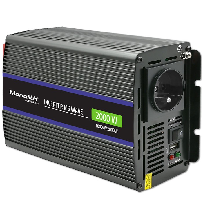 Voltage converter 1000W,2000W MS Wave Strāvas pārveidotājs, Power Inverter