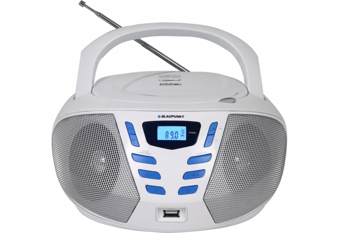 Boombox BB7WH FM PLL CD/MP3/USB/AUX BLAUPUNKT BB7WH (5901750505294) radio, radiopulksteņi