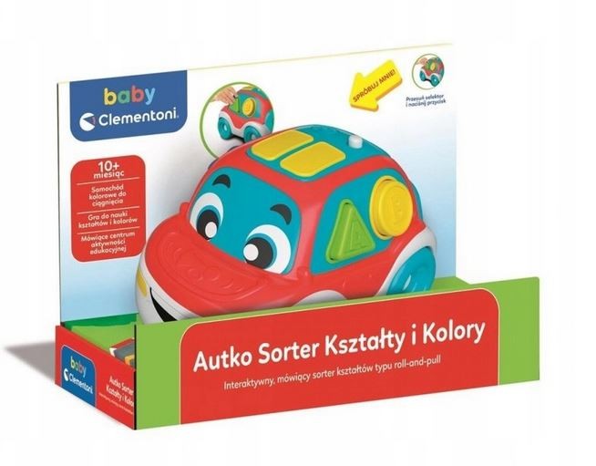 Car shape sorter Shapes and colors 50808 (8005125508082)