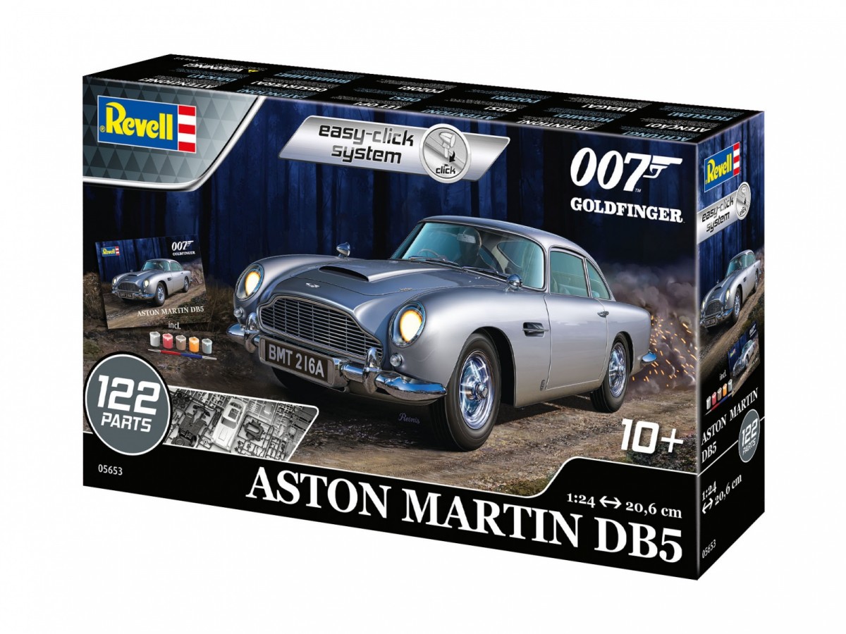 Gift set Aston Martin DB5 James Bond 007 Goldfinger 1/24 05653 (4009803056531) Rotaļu auto un modeļi