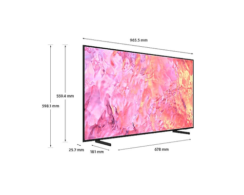 Samsung Series 6 QE43Q60CAUXXH TV 109.2 cm (43") 4K Ultra HD Smart TV Wi-Fi LED Televizors