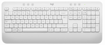 Logitech Signature K650 keyboard RF Wireless + Bluetooth QWERTY US International White 5099206105782 klaviatūra