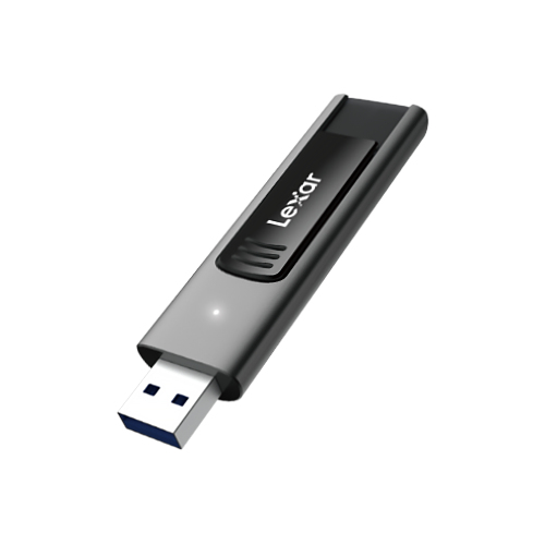 Lexar | Flash Drive | JumpDrive M900 | 64 GB | USB 3.1 | Black/Grey USB Flash atmiņa