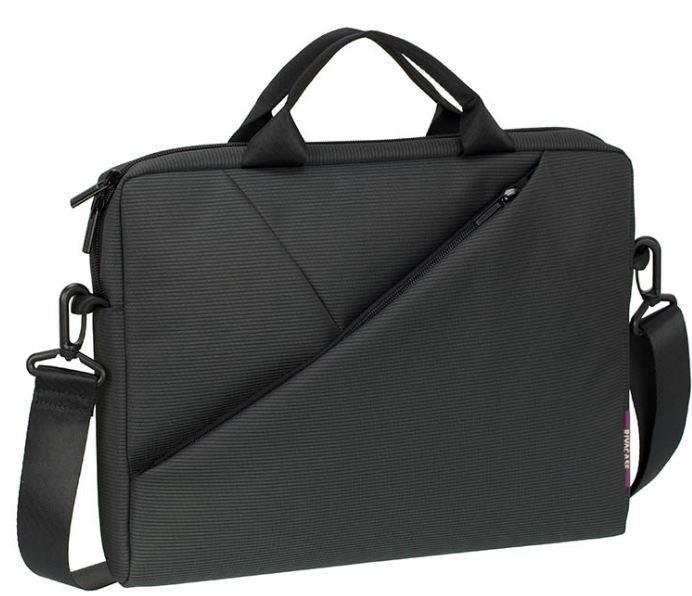 Rivacase 8720 notebook case 33.8 cm (13.3") Briefcase Grey 4260403570258 portatīvo datoru soma, apvalks