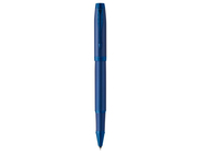 PARKER Rollerball IM Monochrome Blue PVD           F Schwarz Geschenkbox