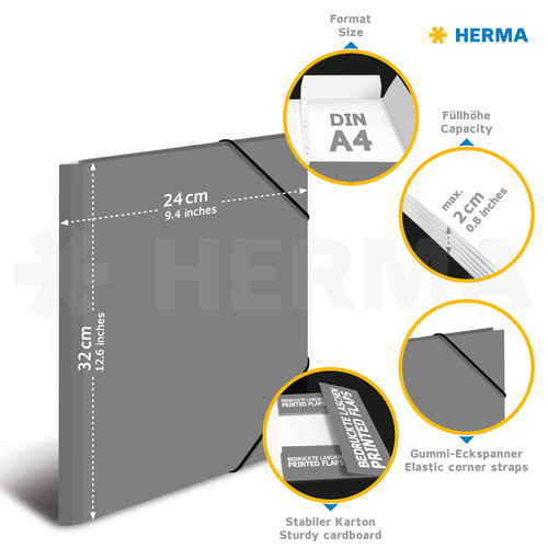 HERMA Ordner A4 Bauernhoftiere