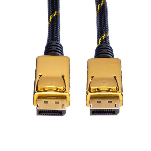 ROLINE GOLD DisplayPort Cable, DP M - DP M 2 m kabelis, vads