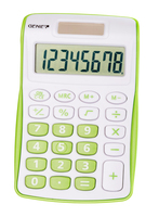 GENIE Taschenrechner 120 G 8-stellig grun kalkulators