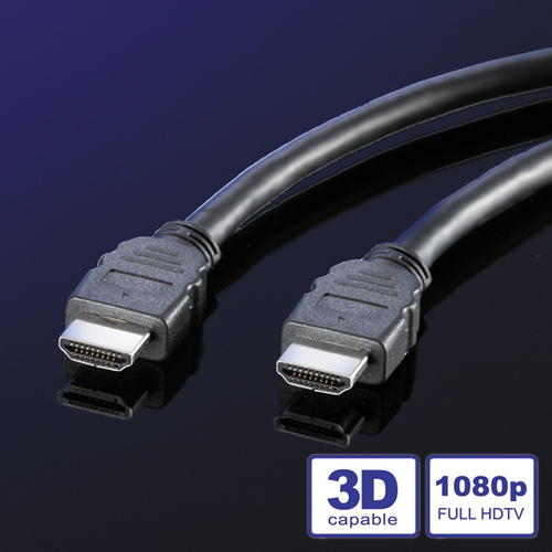 VALUE MonitorCable HDMI High Speed, ST- ST 5,0m (11.99.5557) kabelis, vads