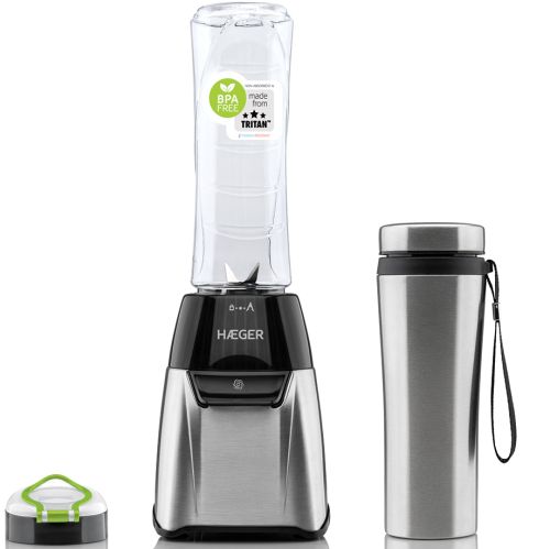 Haeger LQ-350.008A Sports Inox Blenderis 350W Blenderis