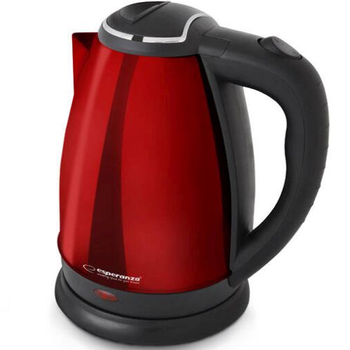 Esperanza EKK113R electric kettle 1.8 L Black,Red 1800 W Elektriskā Tējkanna