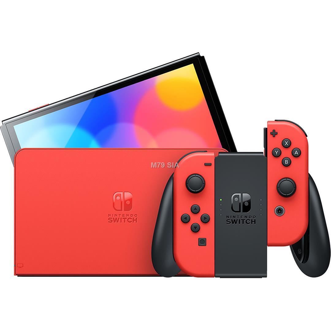 Nintendo Switch OLED, Mario Red - Spelu konsole