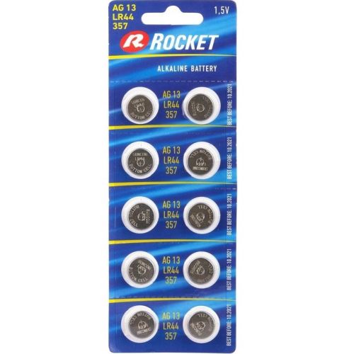 Rocket AG13-10BB Blistera iepakojuma 10gb Baterija