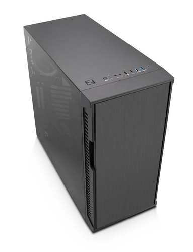 Geh Nanoxia Deep Silence 8 - Pro TG USB 3.1 - mATX/ATX w.ODD Datora korpuss