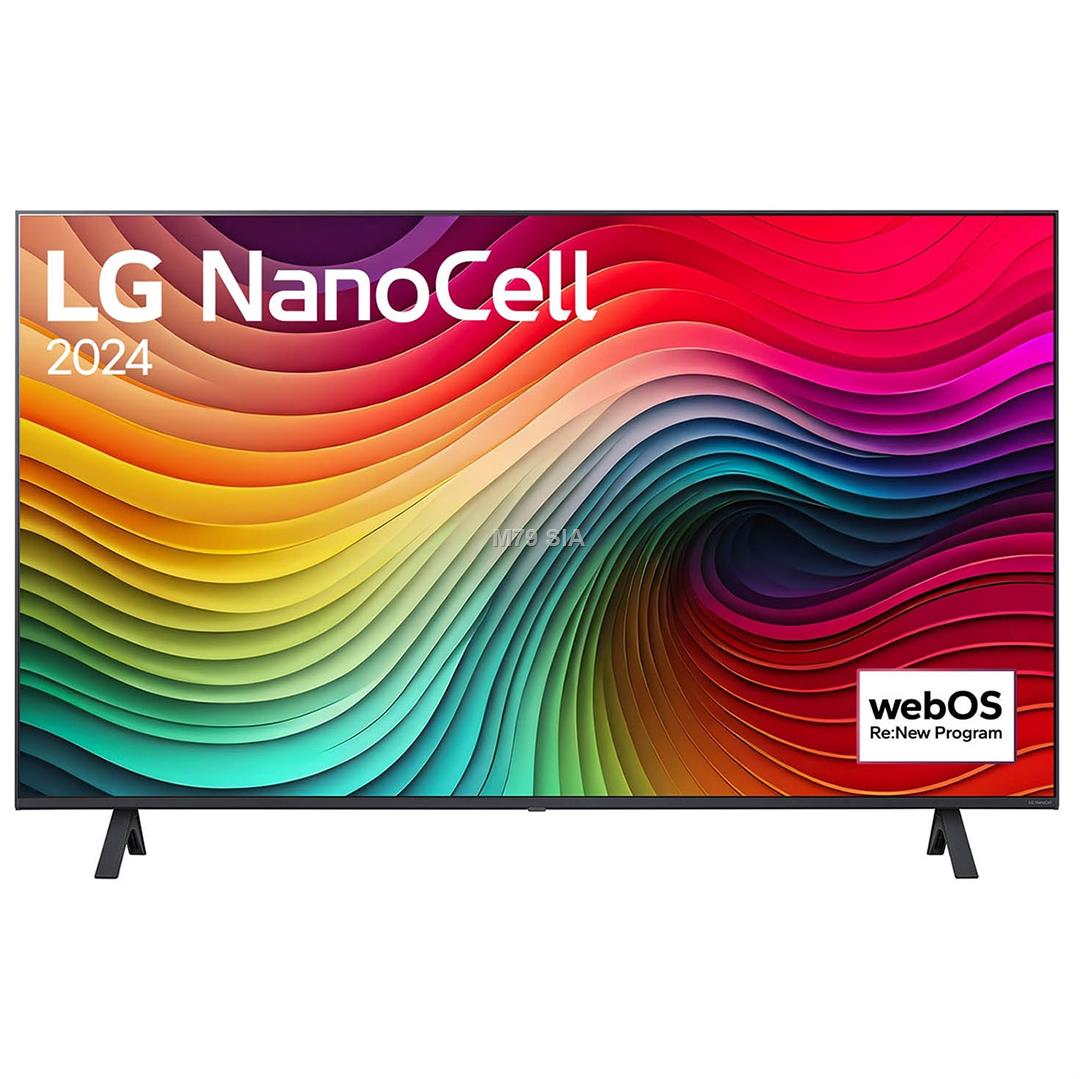 LG NANO81, 50'', 4K UHD, LED LCD, NanoCell, melna - Televizors