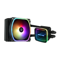 WAK Enermax Aquafusion ADV Wasserkuhler 120mm SquA RGB ūdens dzesēšanas sistēmas piederumi