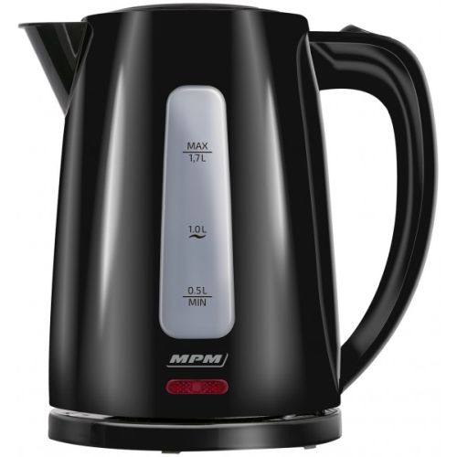 Electric kettle MCZ-112 1,7l black Elektriskā Tējkanna