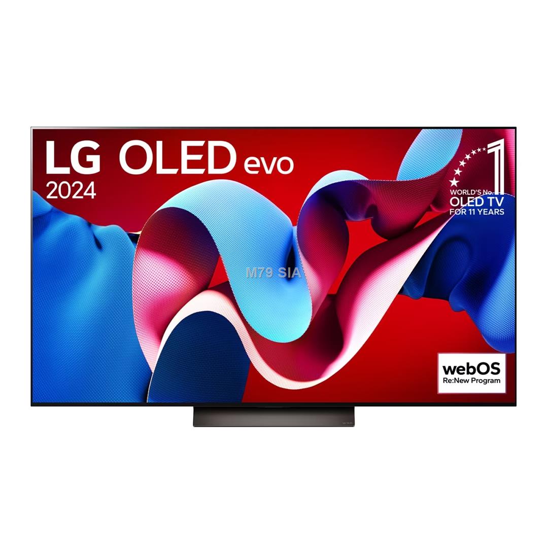 LG evo C4, 55'', 4K UHD, OLED, peleka - Televizors