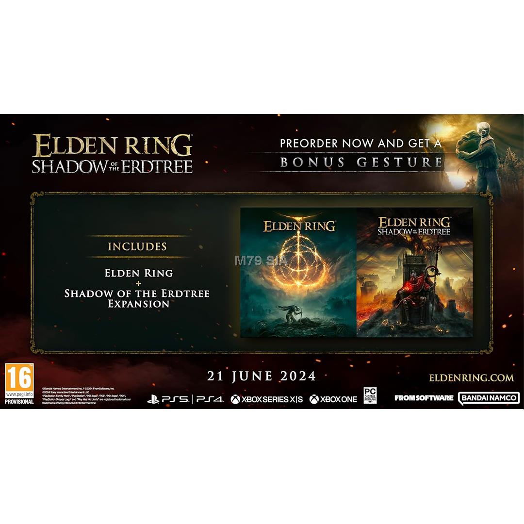 Elden Ring: Shadow of The Erdtree Edition, Xbox Series X - Spele