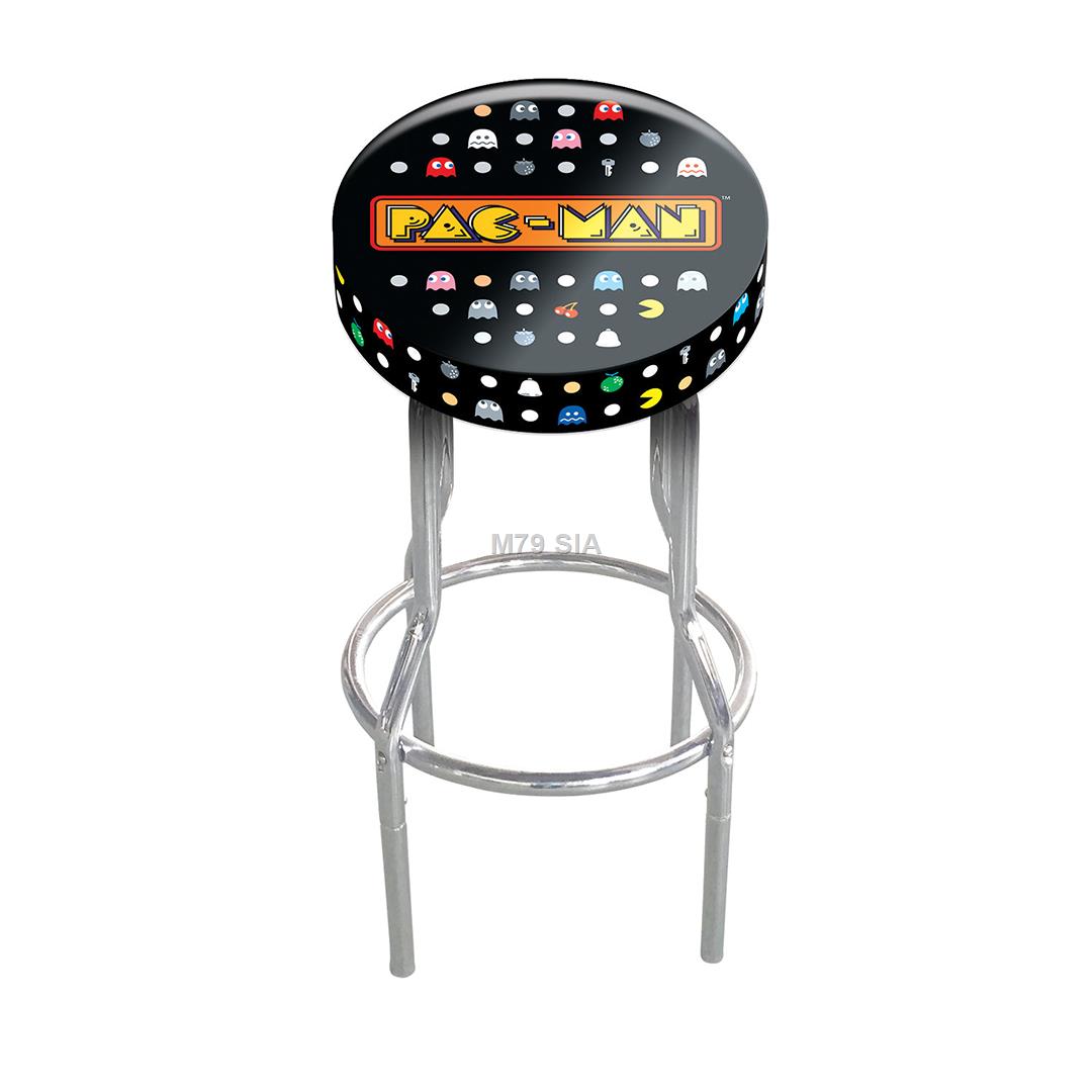 Arcade1Up Bandai Legacy Adjustable Stool, melna - Kresls