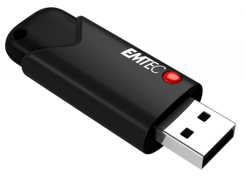 EMTEC USB-Stick 64 GB B120  USB 3.2 Click Secure USB Flash atmiņa