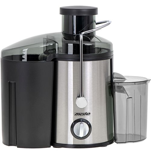 Mesko Juicer MS 4126b Stainless steel, 600 W, Number of speeds 3 Sulu spiede