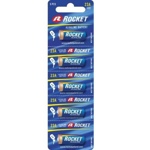 Rocket LR23A-5BB Blistera iepakojuma 5gb. (12V) Baterija