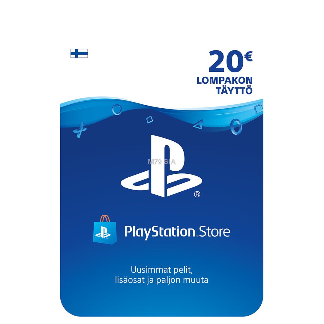 Sony PlayStation Network Live Card, 20  - Kredita karte kabelis video, audio