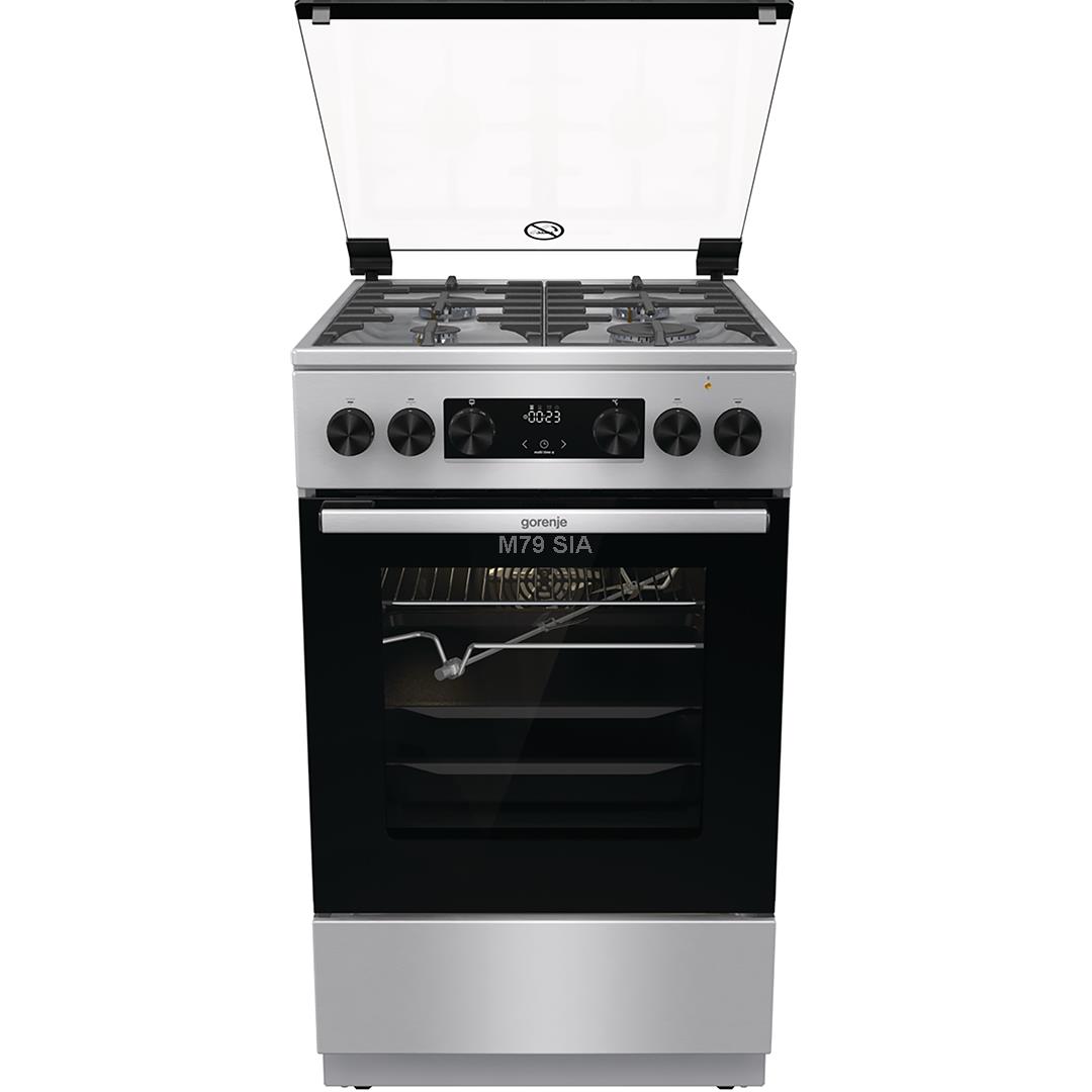 Gorenje Gas-electric cooker GKS5C70XF Plīts