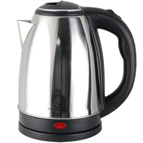 Titanum TKK102S Electric kettle 1.8L 1800W Silver Elektriskā Tējkanna