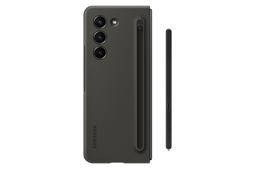 Samsung Galaxy Fold5 Slim S-Pen Cover Graphite maciņš, apvalks mobilajam telefonam