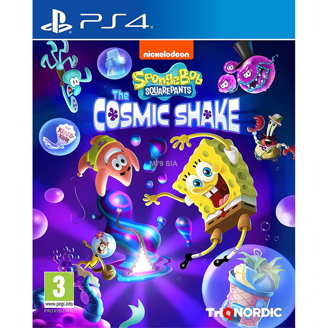 SpongeBob SquarePants: The Cosmic Shake, PlayStation 4 - Spele spēle