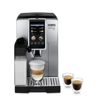 Delonghi | Coffee Maker | Dinamica Plus ECAM380.85.SB | Pump pressure 15 bar | Built-in milk frother | Automatic | 1450 W | Stainless Steel/ Kafijas automāts