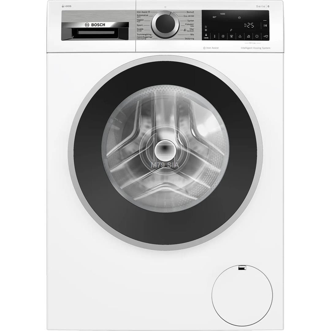 Bosch Series 6, 9 kg, dzilums 59 cm, 1400 apgr/min. - Velas mazgajama masina ar prieksejo ieladi Epilators